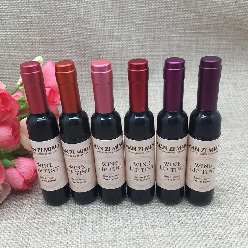 Wine Bottle Size - 2023 ruj Lipgloss su geçirmez uzun