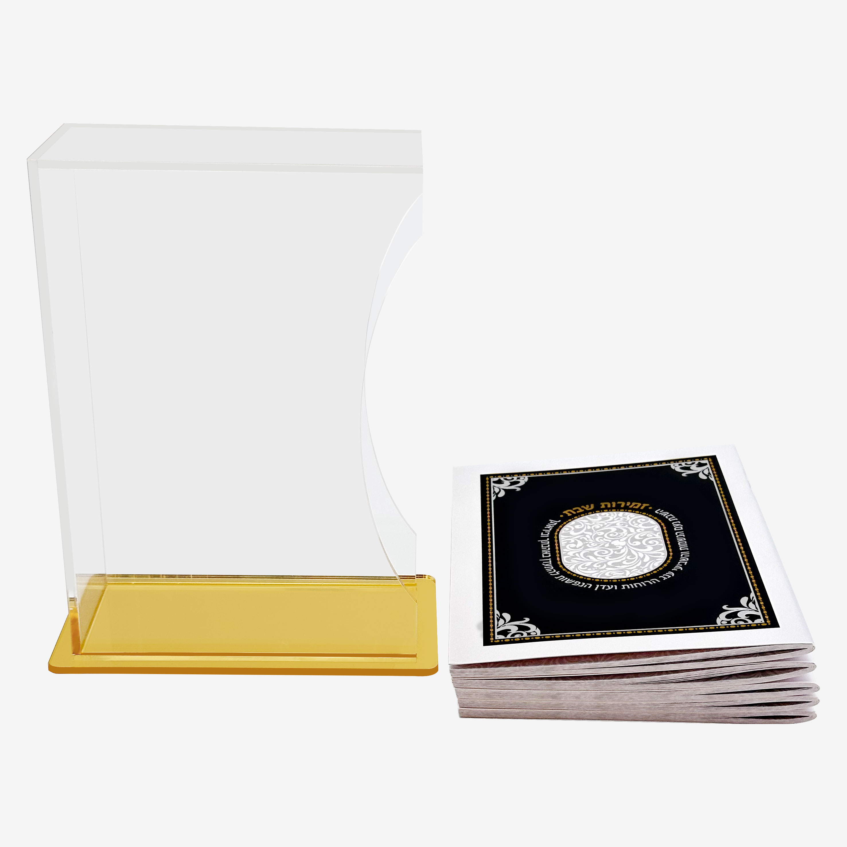 Cocktail Shaker Set - Judaica Akrilik Zemirot Kutusu ve 6