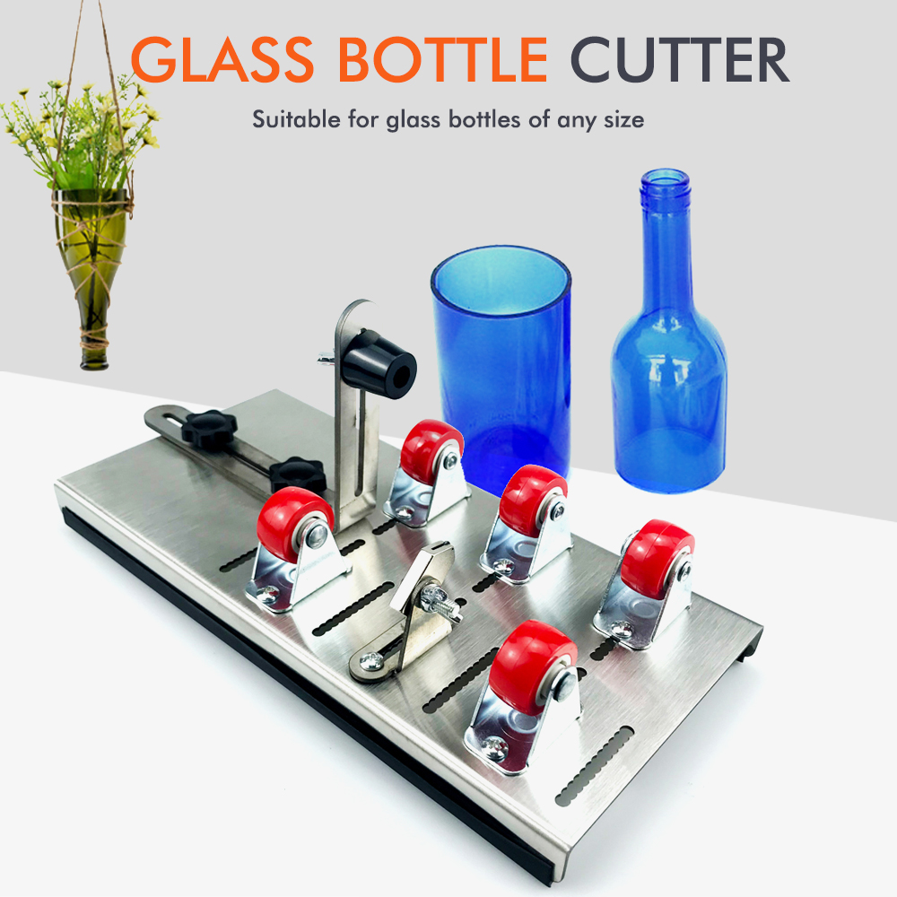 Wine Bottle Size - DIY Cam Şişe Kesici Ayarlanabilir Boyutları