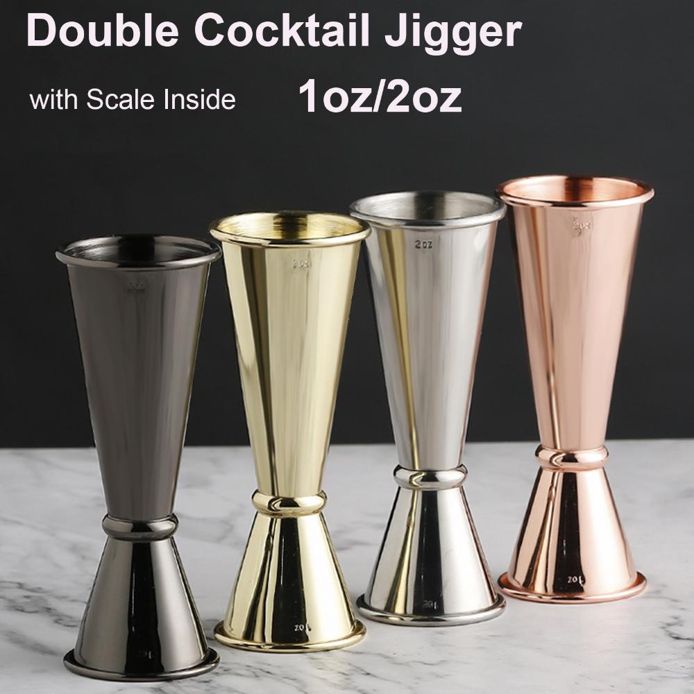 1oz 2oz Yeni Çift Tasarımlı İç - Spirit Measure Jigger incelemesi ve fiyatı