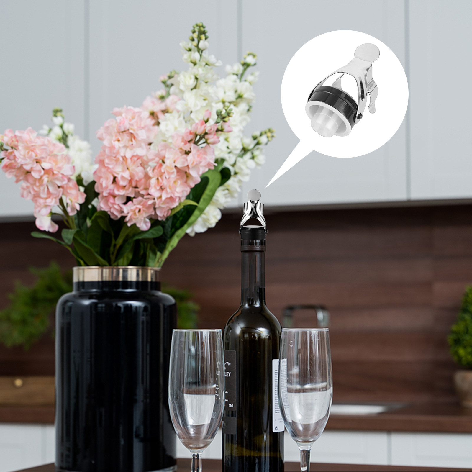 Paslanmaz Çelik Şişe Tıpa ve S - Wine Bottle Size incelemesi ve fiyatı