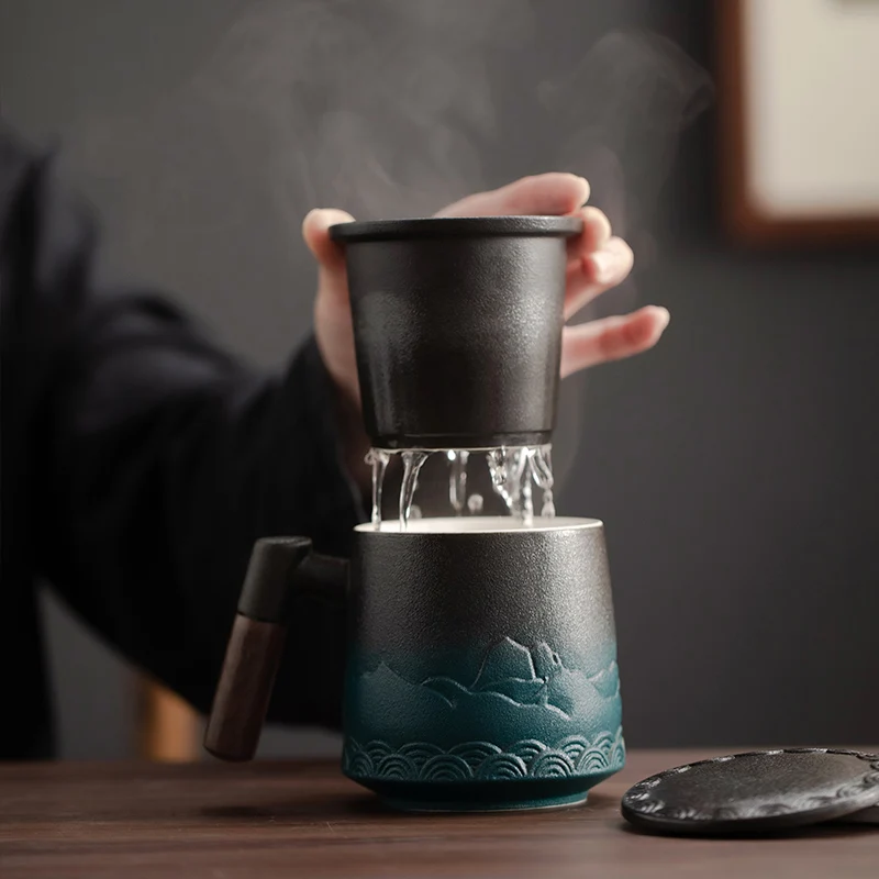 Seramik süzgeç çay bardağı kap - Wine Bottle Size incelemesi ve fiyatı