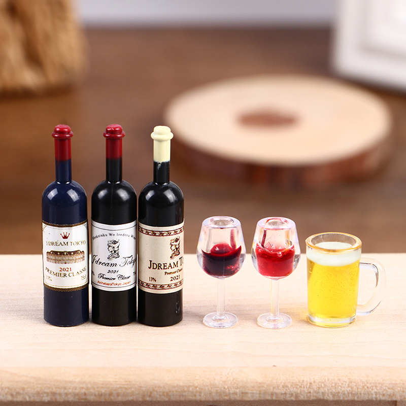 5 adet Dollhouse Minyatür Şara - Wine Y Beer incelemesi ve fiyatı